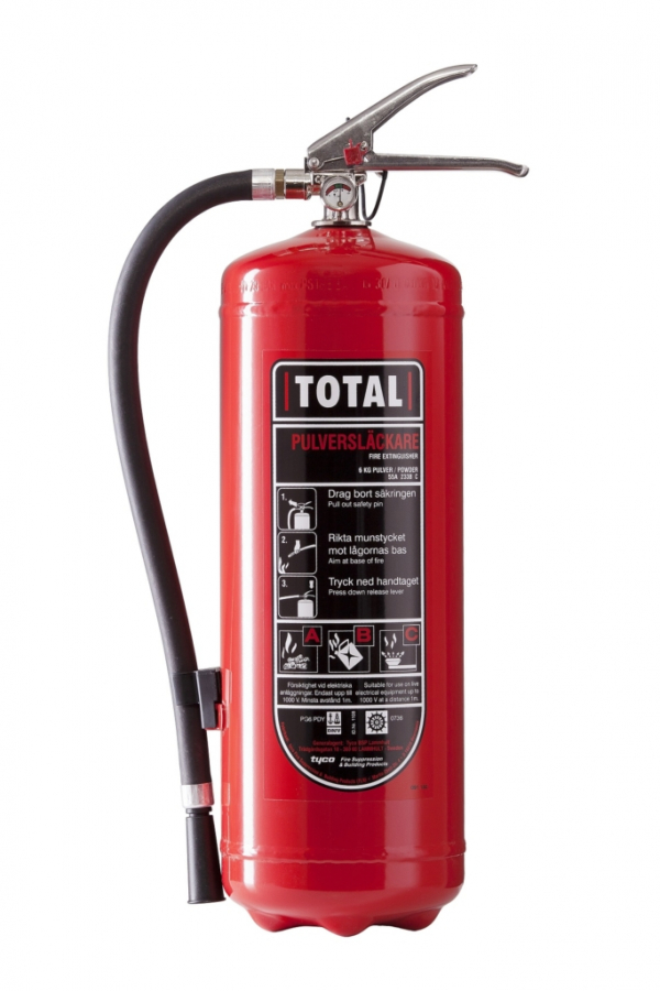 6 kg brandsläckare