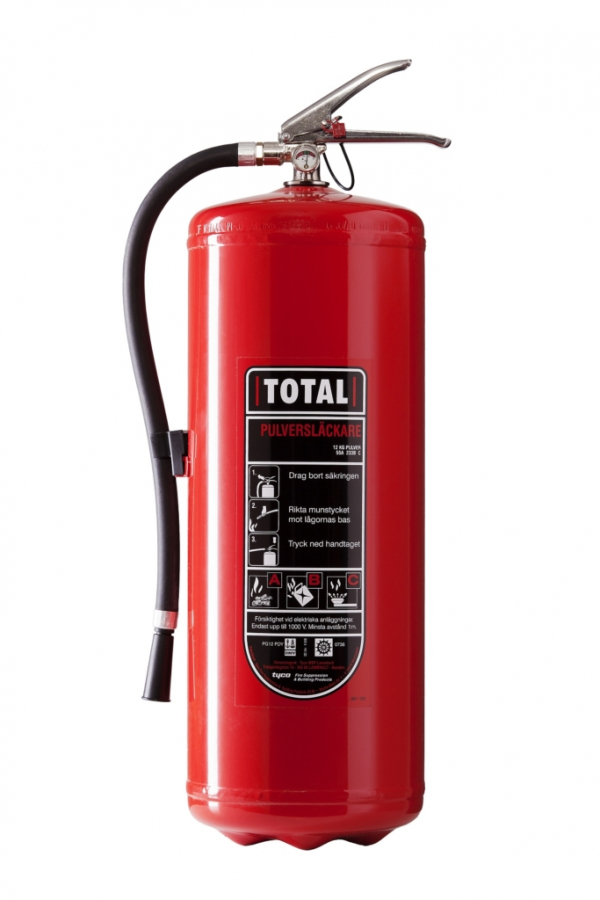 12 kg pulversläckare