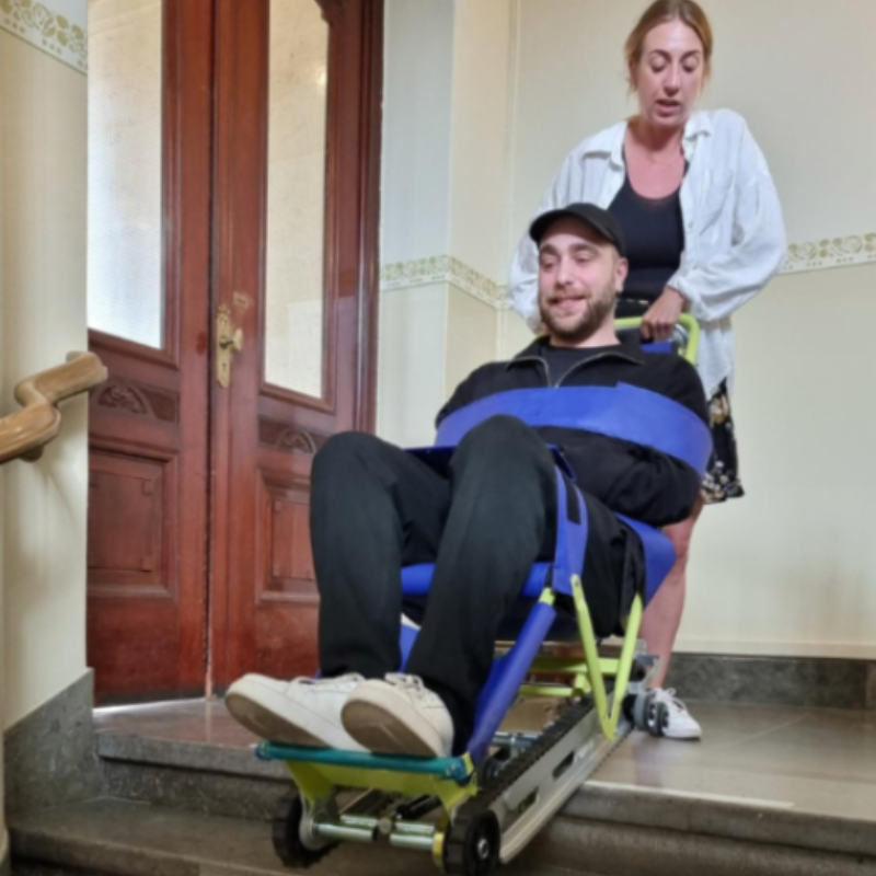 utrymningsövning skadad person