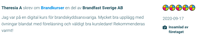Reco Brandskyddsansvarig