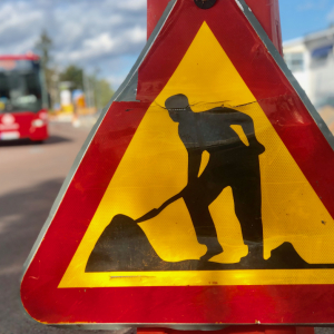 Arbete på väg