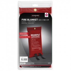 Housegard röd brandfilt