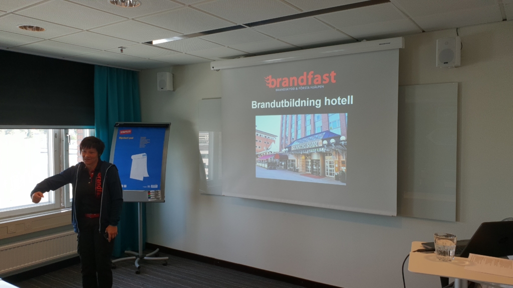 brandutbildning hotell