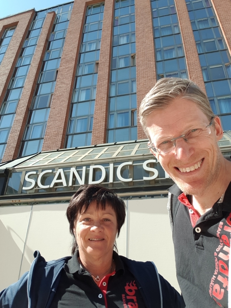 brandutbildning hotell scandic