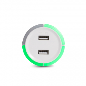 usb-laddare vit