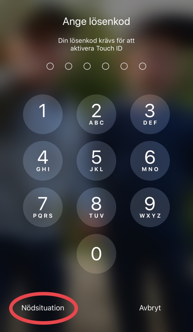 Komma In På Låst Iphone