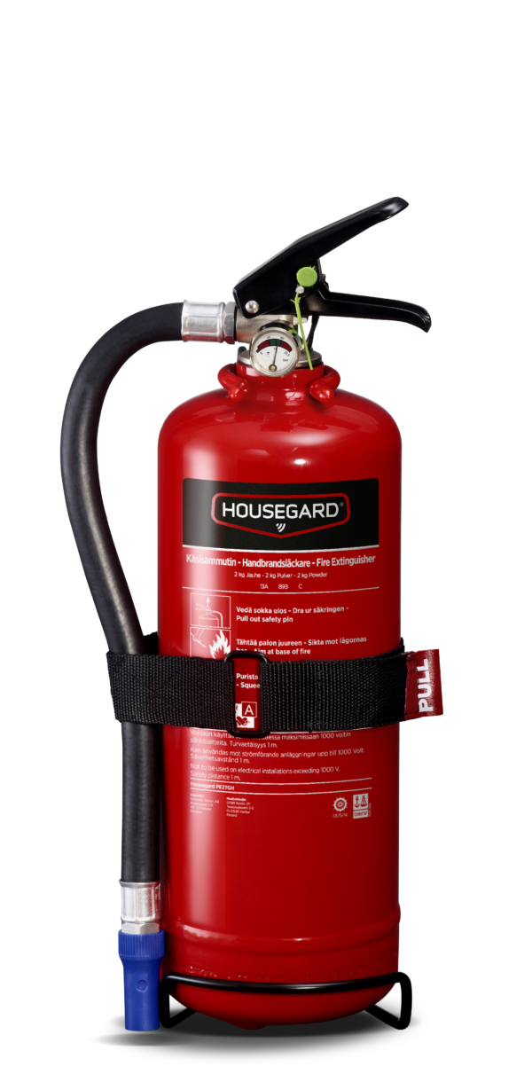 Housegard pulversläckare 2 kg