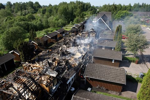 Brandskydd för radhus och vind