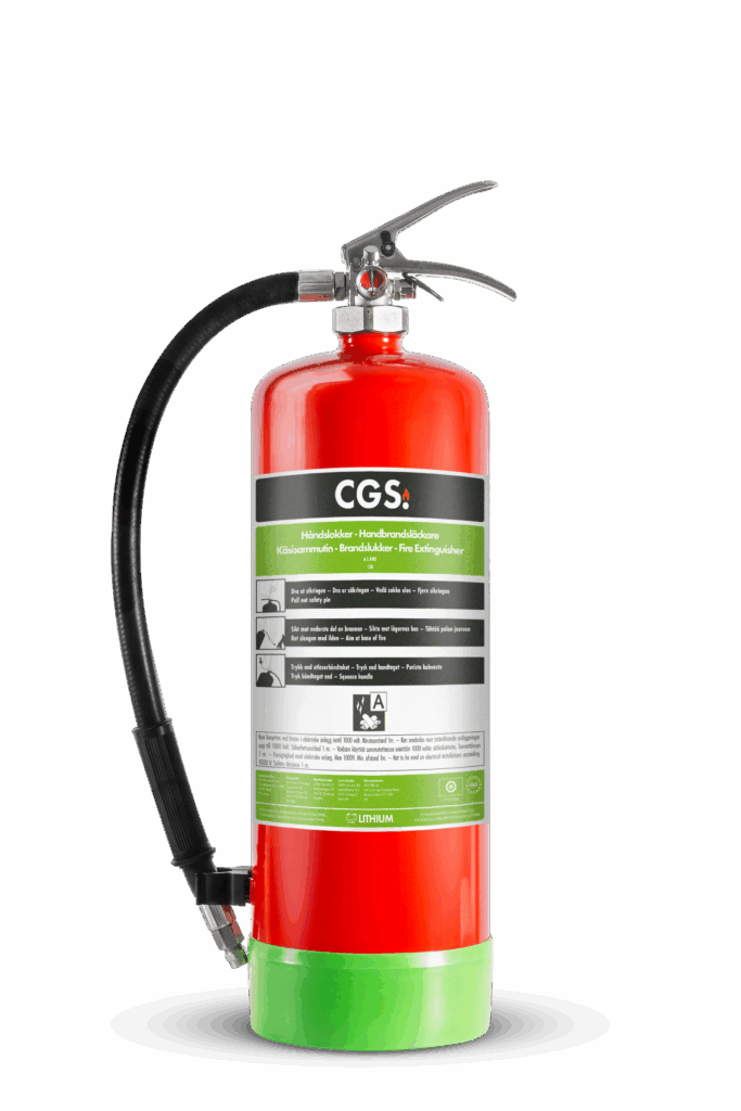 CGS 6 liter AVD brandsläckare, LITHEX6