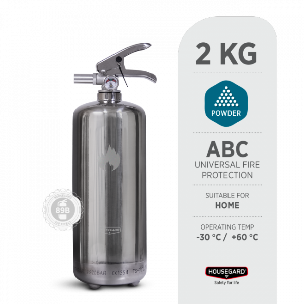 brandsläckare 2 kg steel