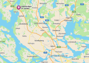 Brandfast Stäket