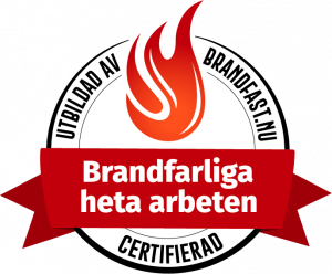 Sigill brandfarliga heta arbeten