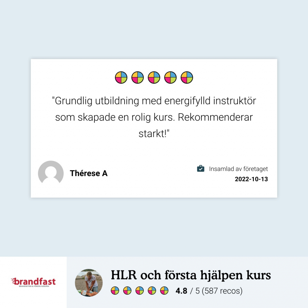 Rolig HLR kurs