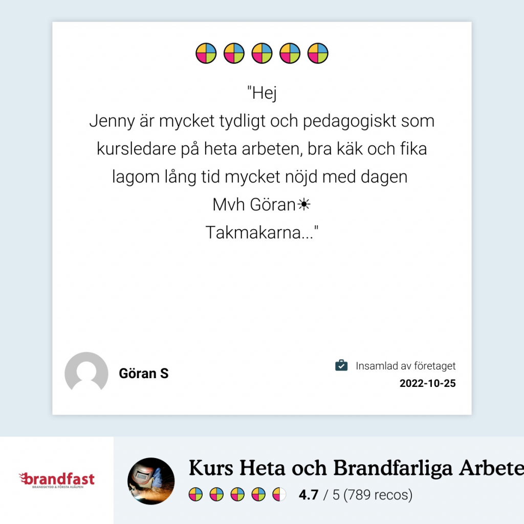 Takläggning heta arbeten