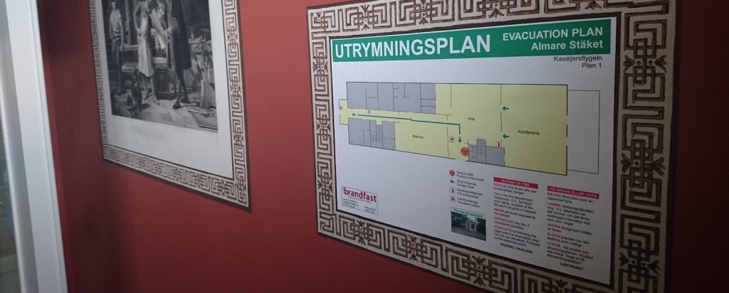 Utrymningsplan design