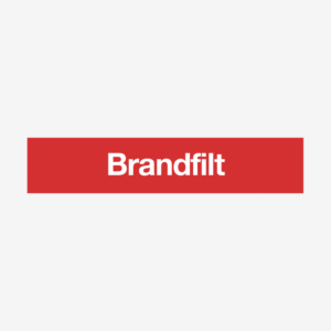 Brandfilt - skylt