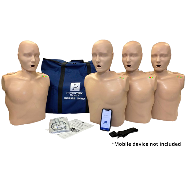 4-pack prestan series 2000 HLR-dockor ljus hud