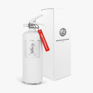 vit Brandsläckare 2 kg solstickan
