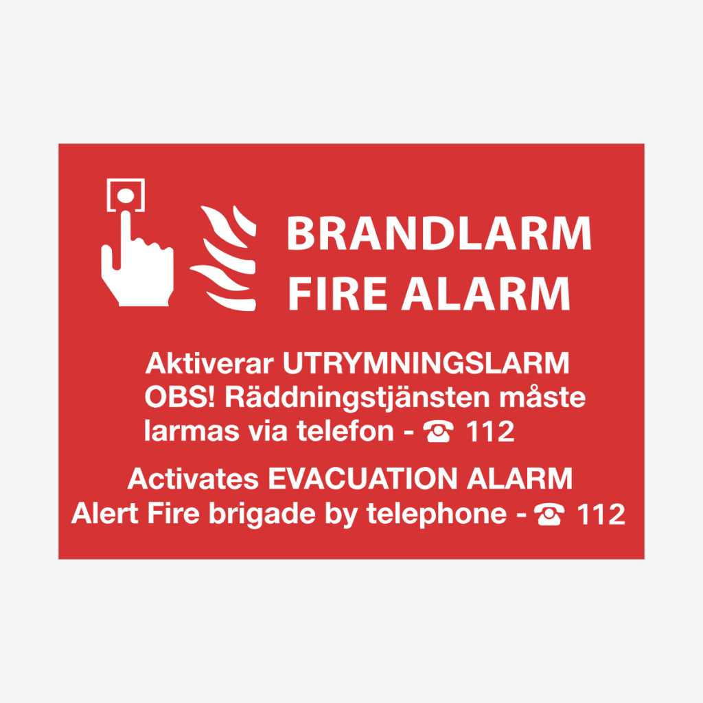 brandskylt
