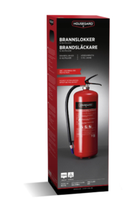 handbrandsläckare 12 kg pulver Housegard