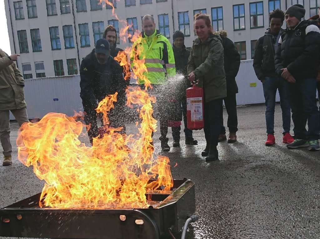 brandutbildning heta arbeten