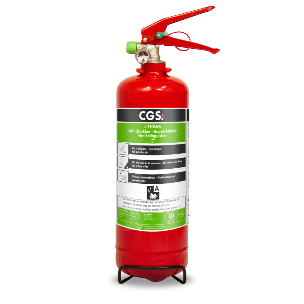 CGS avd brandsläckare 2 l