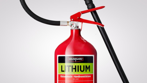 Lith-ex brandsläckare släckspray för lithiumbränder