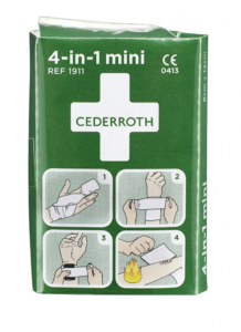 Cederroth 4-in-one blodstoppare mini 3-pack