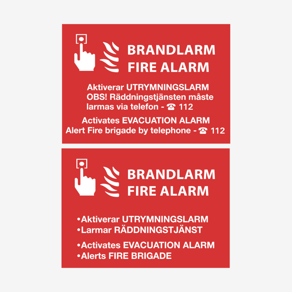 brandskylt