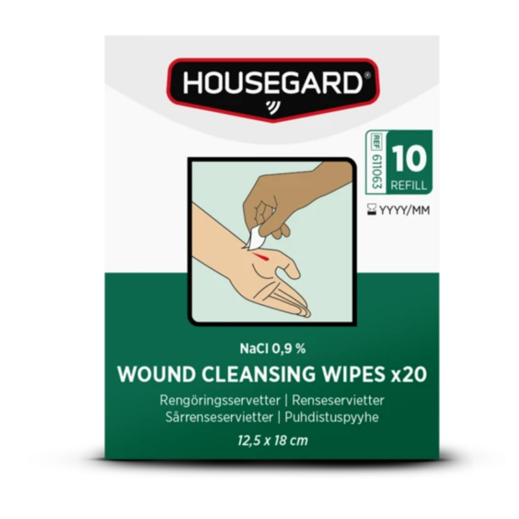 Housegard Sårtvättare, 20-pack