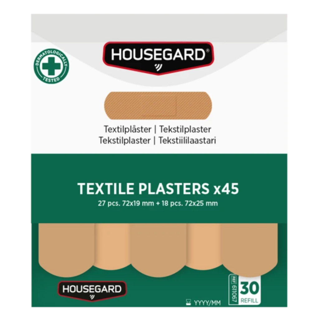Housegard Textilplåster refill, 2x45 st