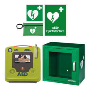Zoll AED 3 hjärtstartare med skåp inomhus