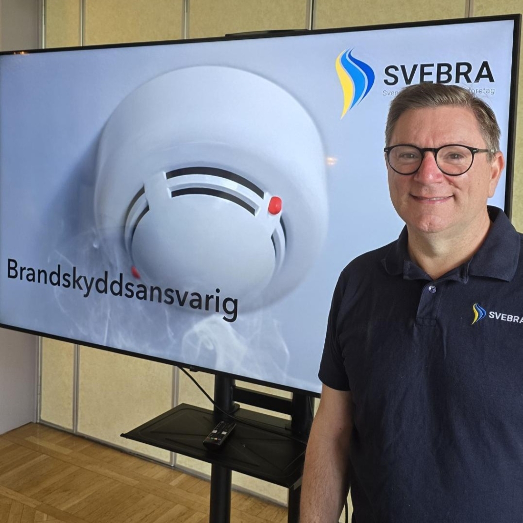 Instruktör Brandskyddsansvarig Gillis Nordin